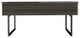 DEPOT E-SHOP Toronto Lift Top Coffee Table, 2 Legs,1 Drawer,Carbon Espresso/Onyx