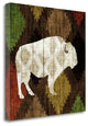 "Southwest Lodge - Buffalo" By Michael Mullan, Giclee on Gallery Wrap Canvas