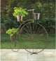 Old-Fashioned Bicycle Plant Stand