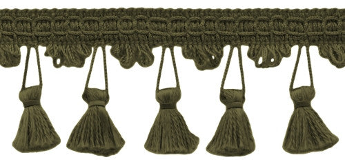 Link Gimp Design with Scalloped Tassel Fringe Trim, Color# L50 [5 Yards]
