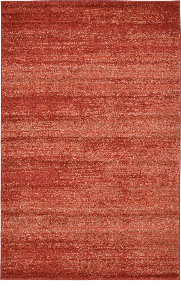 Unique Loom Terracotta Del Mar Lucille 5' 0 x 8' 0 Area Rug