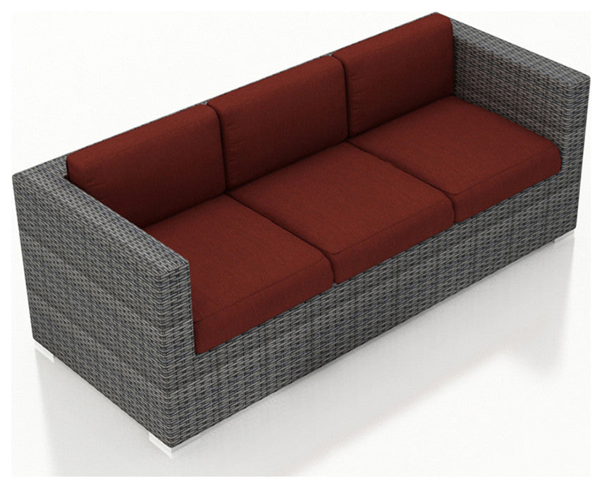 District Sofa, Canvas Henna