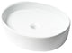 Alfi Brand Abc911 White 22" Oval Above Mount Ceramic Sink