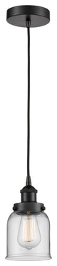 INNOVATIONS LIGHTING 616-1PH-BK-G52 Small Bell 1 Light 10 inch Mini Pendant