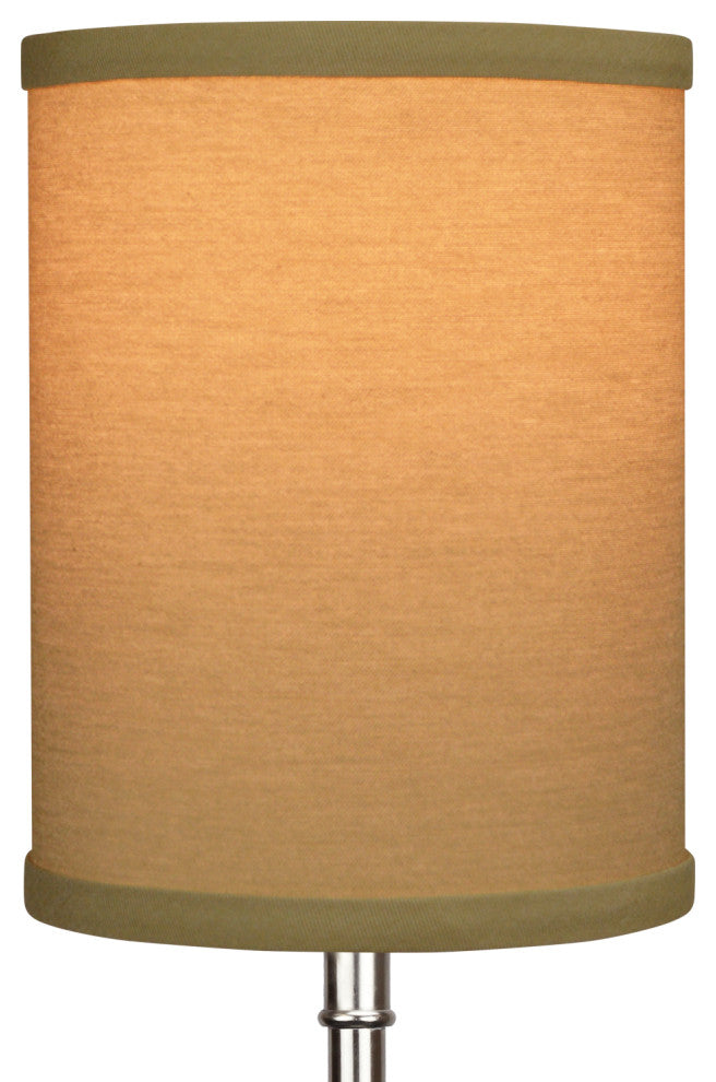 Fenchel Shades 6"x6"x8" Bulb Clip Attachment Drum Lamp Shade, Designer Chintz Ta