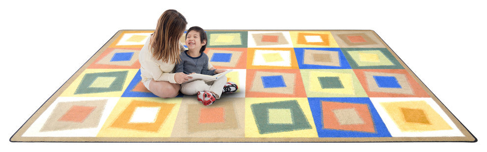 Kid Essentials Rug, Off Balance, Softs, 7'8"x10'9"