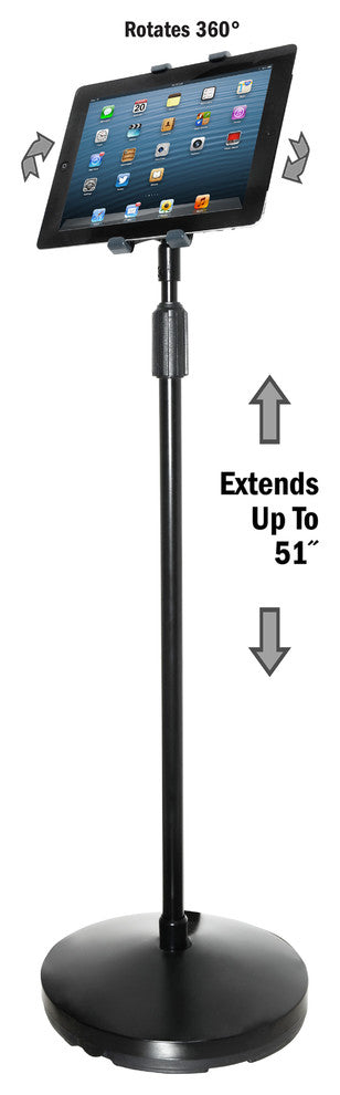 Tablet Floor Tilting Stand