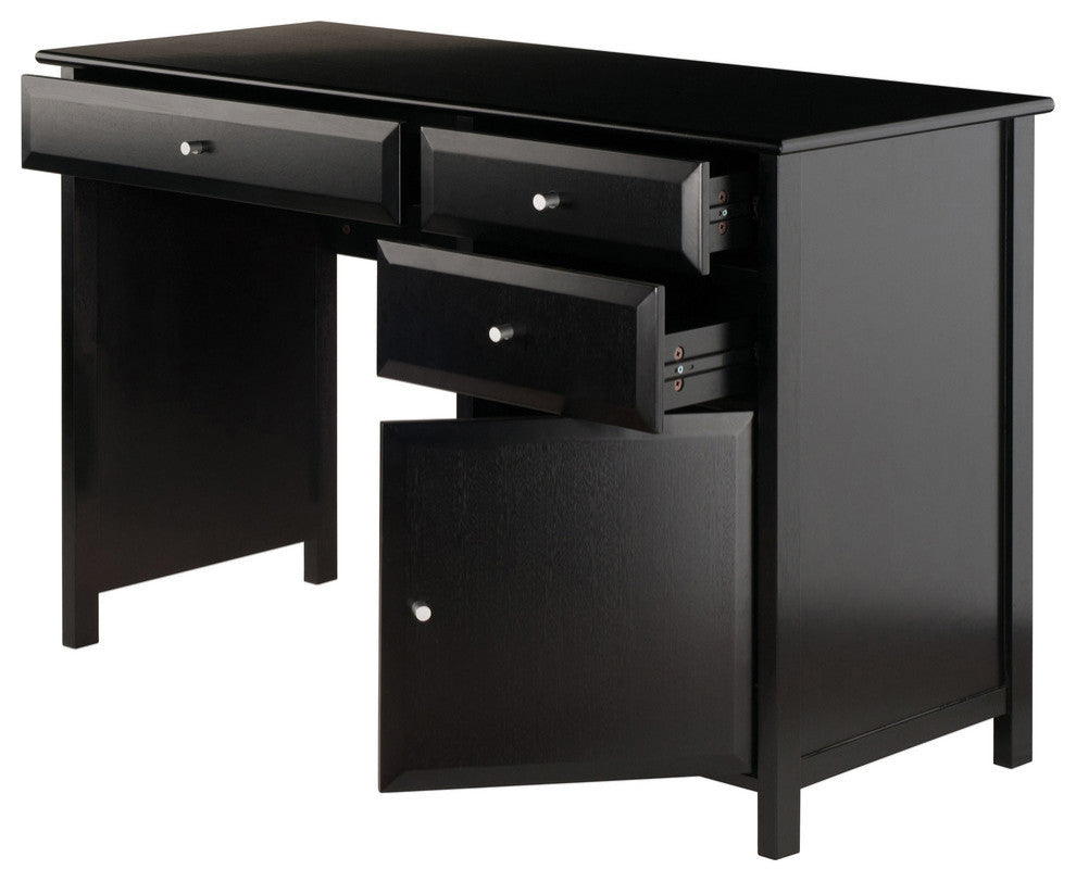 Delta Office Writing Desk Black