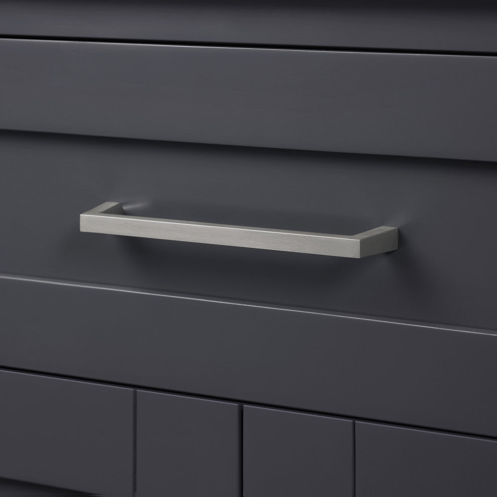 OVE Decors Tahoe Vanity With Mirror, Dark Charcoal, 72"