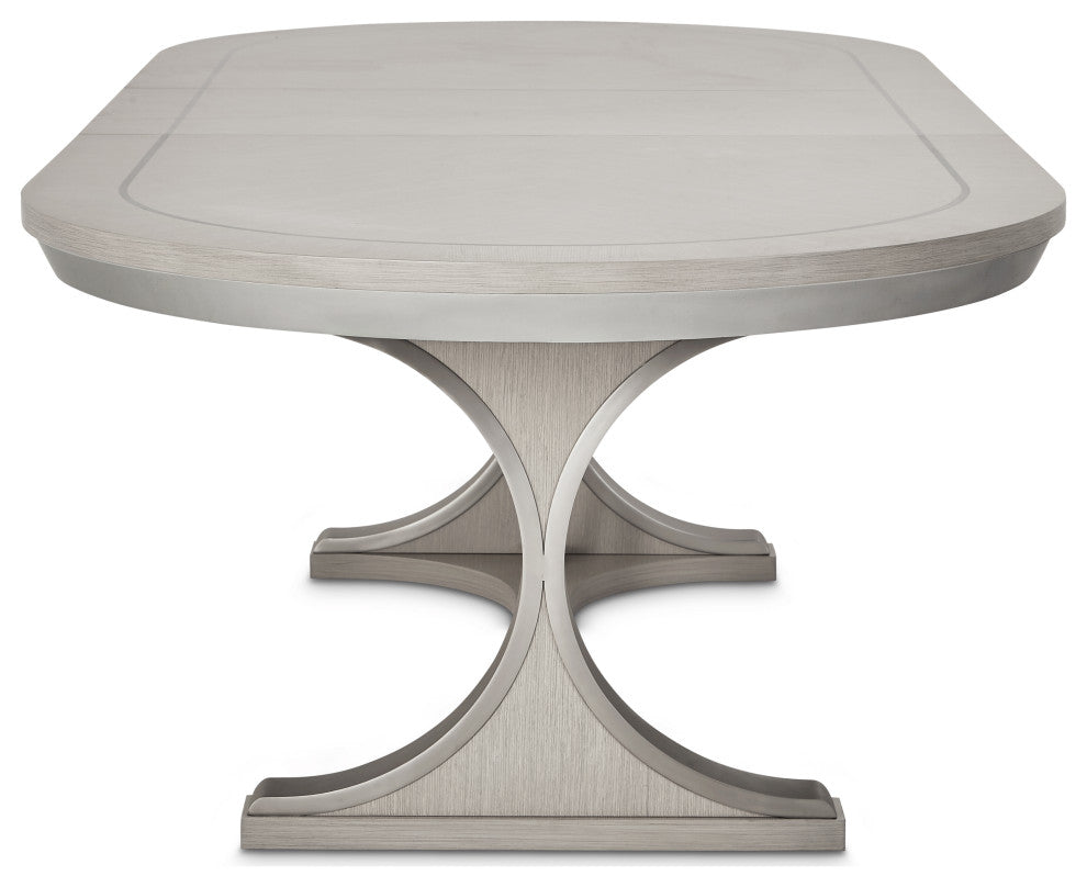 Eclipse Oval Dining Table - Moonlight Gray