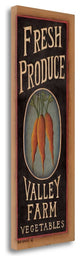 "Carrots" By Kim Lewis, Giclee Print on Gallery Wrap Canvas, Ready to Hang