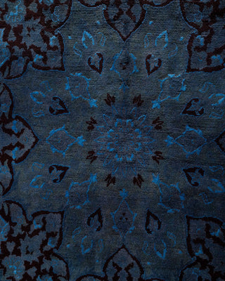 Overdyed, One-of-a-Kind Hand-Knotted Area Rug Gray, 12' 1" x 17' 10"