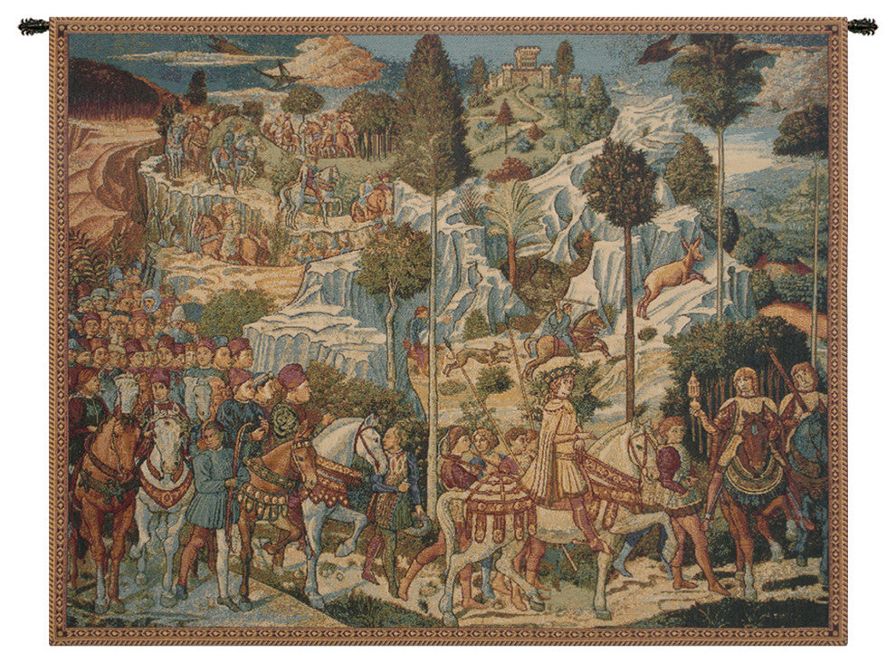 Chapel of The Magi Florence, Wall Tapestry, 24"x34"