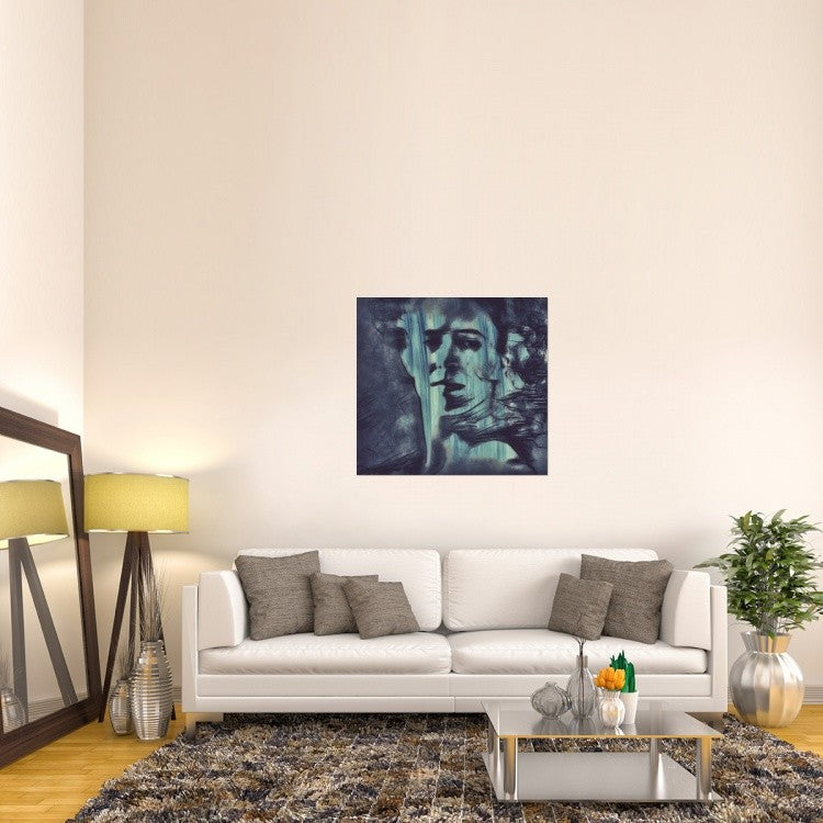 "Beginnings( Portrait )" Stretched Canvas Giclee by Dalibor Davidovic, 40x37"