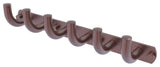 Remi 6 Position Tie and Belt Rack, Antique Copper