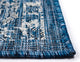 Carmel Vintage Floral Indoor/Outdoor Rug, Navy, 3'3"x4'11"