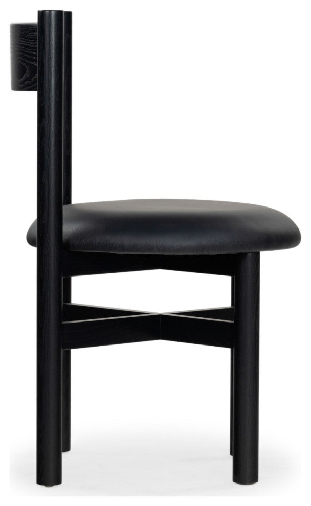Safavieh Couture Tayla Dining Chair, Black