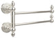 Waverly Place 2 Swing Arm Towel Rail, Polished Nickel