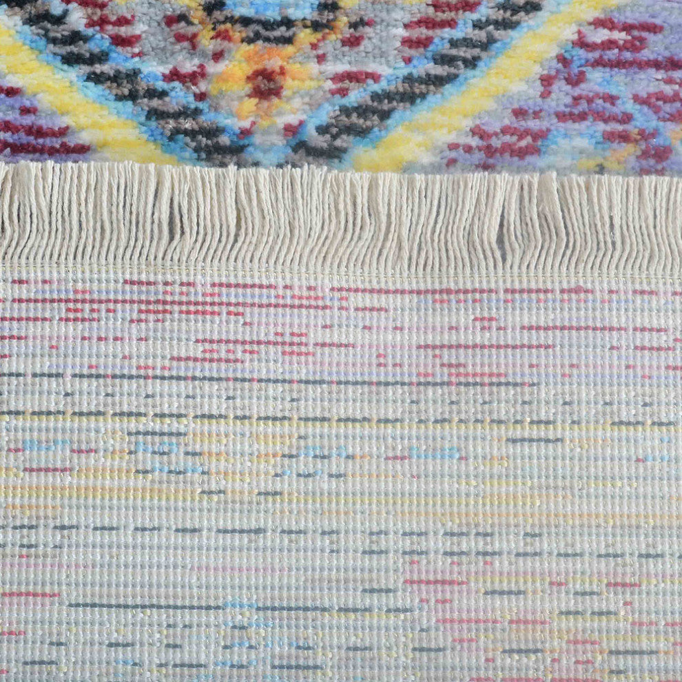 MACHINE MADE POLYESTER AREA RUGS  -Multicolor, Oriental ,Rugs for Living Room