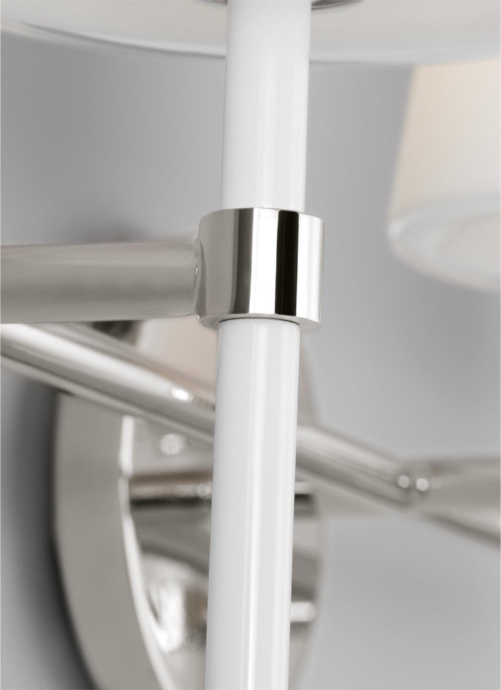 Monroe Vanity, Polished Nickel