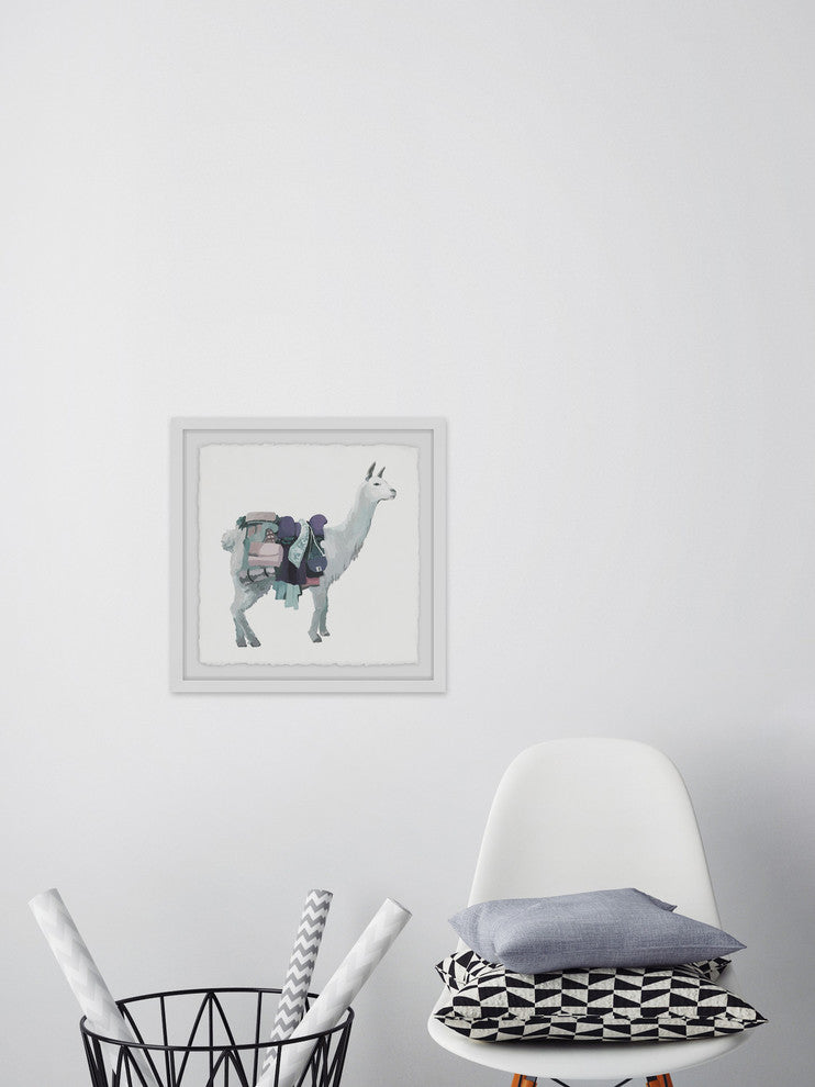 "Fashionista II" Framed Painting Print, 24"x24"