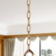 Heavy Duty Decorative Chain, Hand-Painted Vintage Gold Leaf