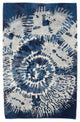 Conch, Animal Print Beach Towel, Blue