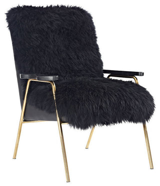 Sprint Australian Wool Armchair, Black Black