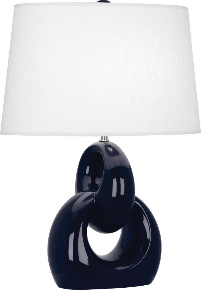 Robert Abbey RA-MB981 1-Light Table Lamp, Fusion