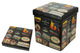 Decorative Travel Stickers Wooden Storage, Brown, 15.5"