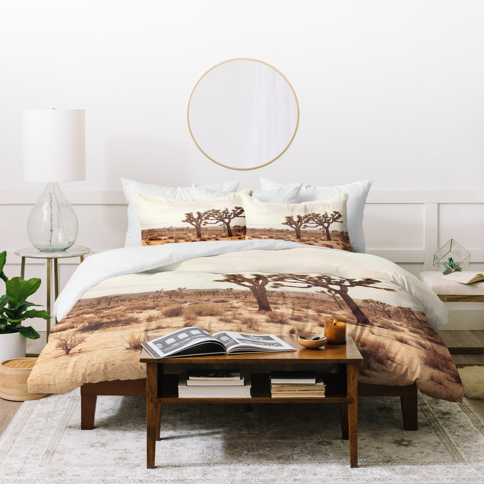 Catherine Mcdonald California Joshua Trees Duvet Cover Set, King