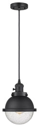 INNOVATIONS 201CSW-BK-HFS-64-BK-LED 1-Light Mini Pendant Matte Black