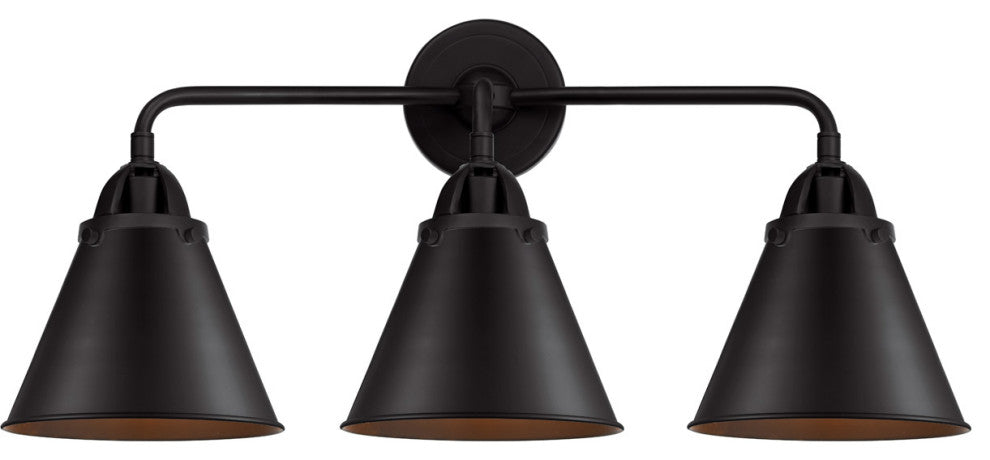 Innovations 288-3W-BK-M13-BK-LED 3 Light Vanity Light, Matte Black