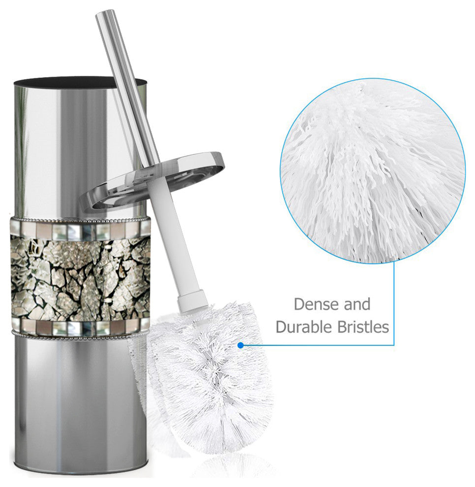 nu steel Iceberg Ice Toilet Brush Holder