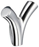 Life Double Hook, Polished Chrome