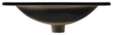 Ancillary 3-Hole Contemporary Rectangular Ceramic Single Sink Basin Vanity Top