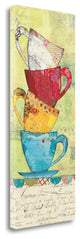 "Come For Coffee" By Courtney Prahl, Giclee Print on Gallery Wrap Canvas