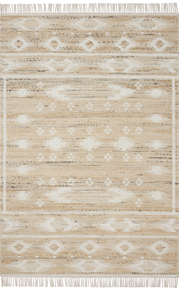 Angela Rose x Loloi Rivers Natural / Ivory 7'-9" x 9'-9" Area Rug
