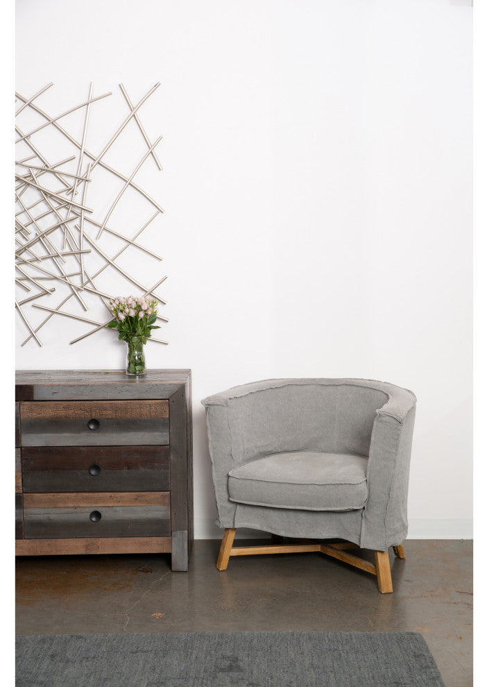 Contemporary Haystax Wall Dcor - Silver