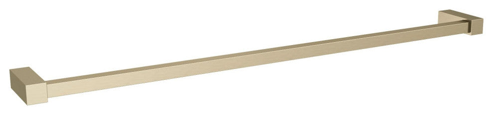 Amerock Monument Contemporary Towel Bar, Golden Champagne, 24" Center-to-Center