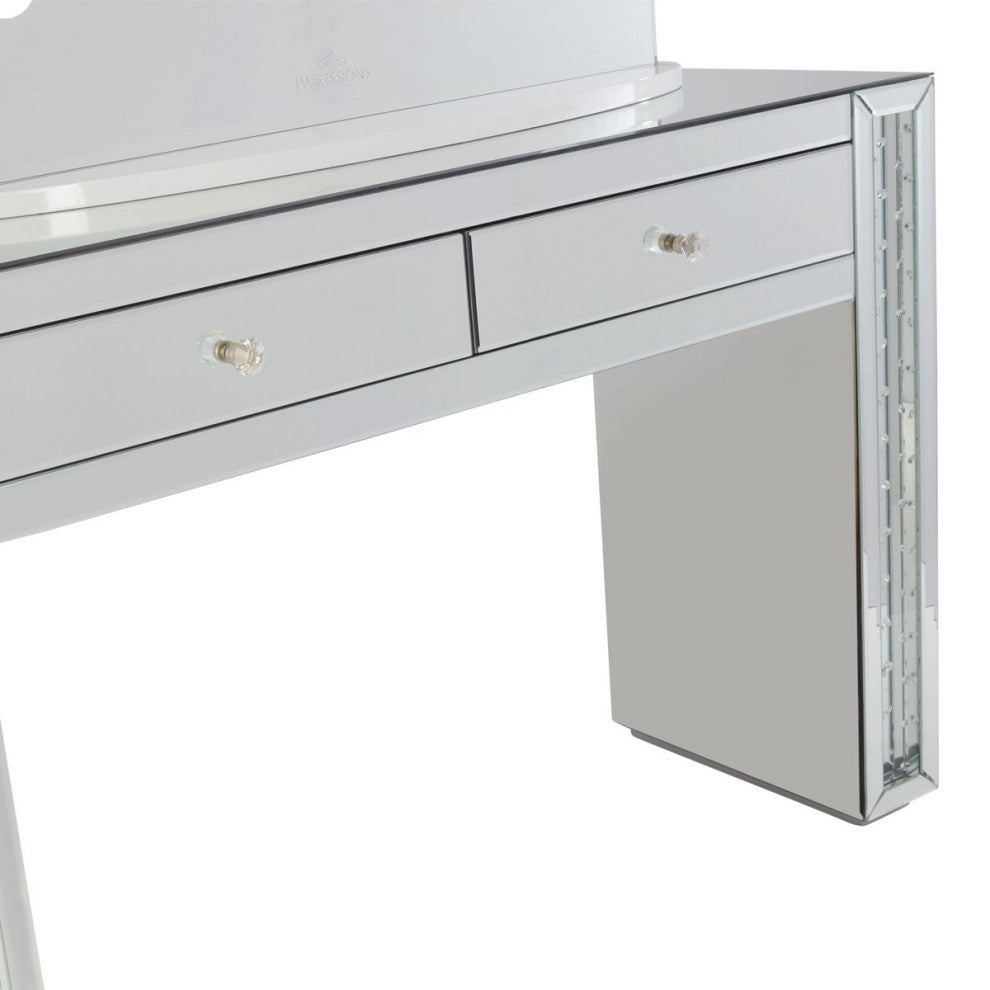 Emma Premium Mirrored Vanity Table