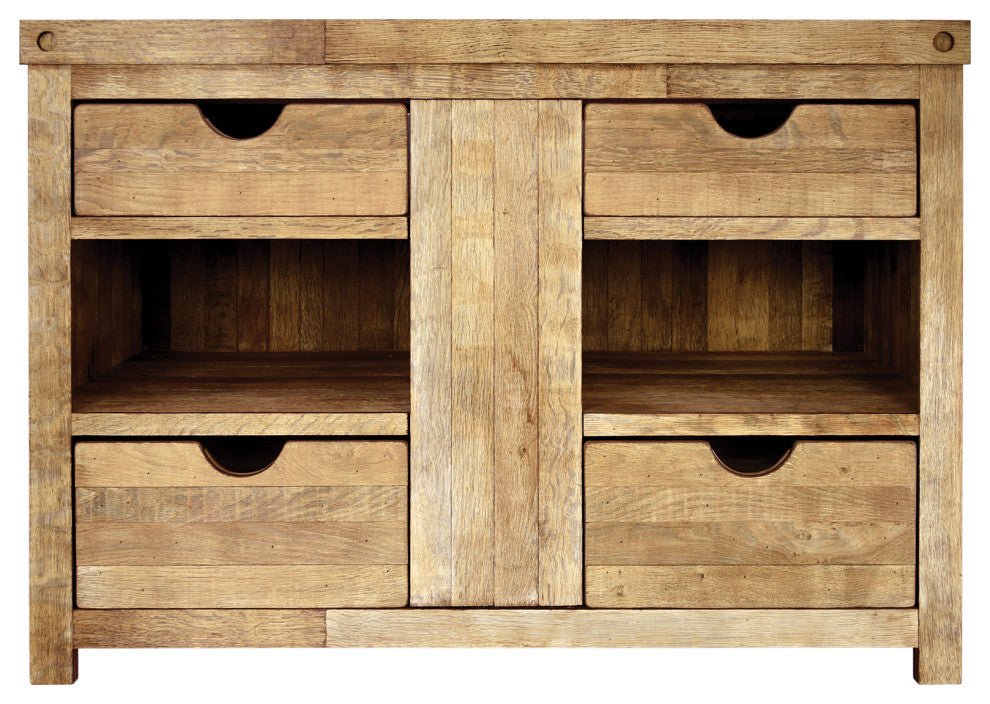 Vintner's Freestanding Single Bathroom Vanity, Chardonnay, 48"