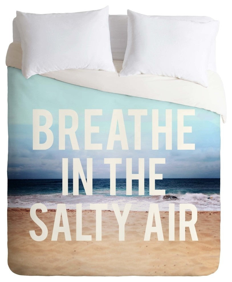 Deny Designs Leah Flores Breathe Duvet Cover - Lightweight