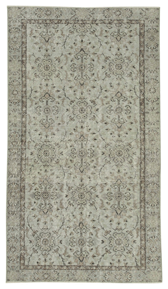 Rug N Carpet - Handwoven Anatolian 3' 10" x 6' 4" Antique Small Area Rug