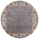Ahgly Company Indoor Round Mid-Century Modern Area Rugs, 7' Round