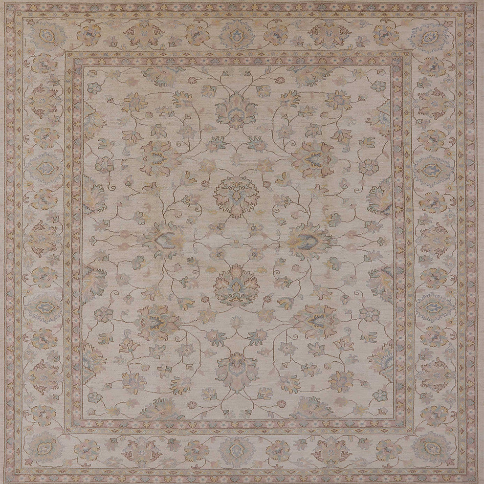 Ahgly Company Indoor Square Mid-Century Modern Area Rugs, 3' Square