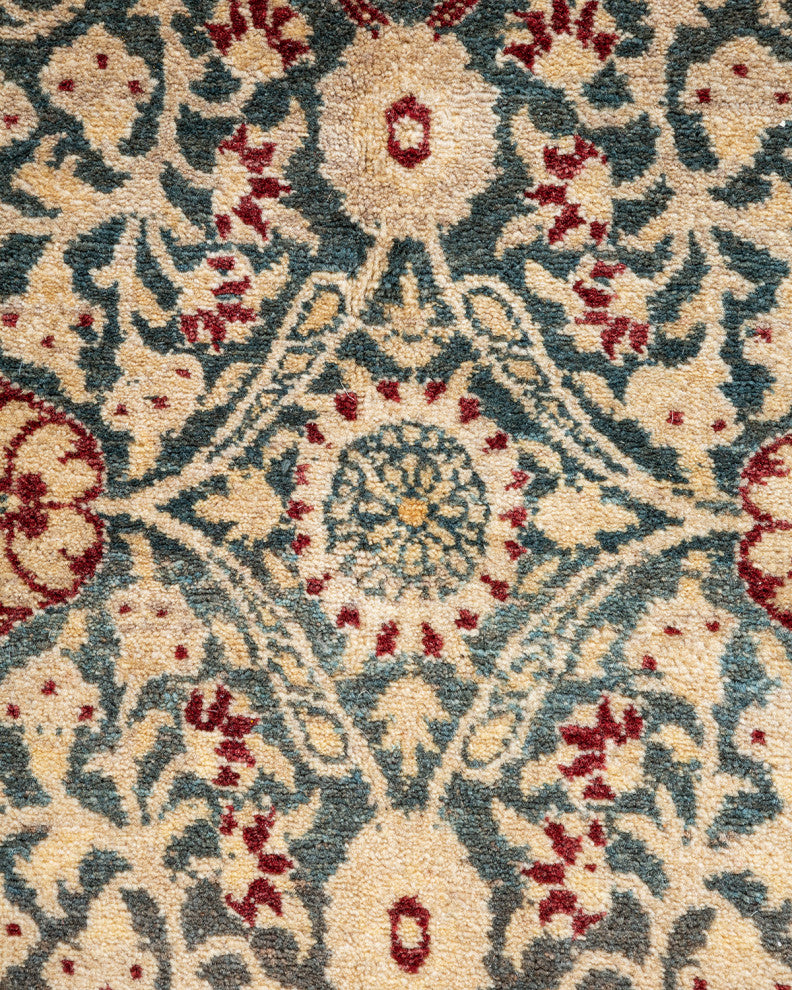MOGUL, Hand Knotted Area Rug 6' 5" X 4' 2"