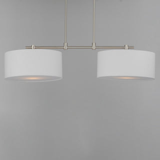 Maxim 10016WL Bongo 2 Light 42"W Linear Pendant - Satin Nickel
