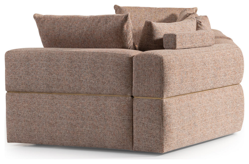 Amora 2-Piece Sofa Bonfire Brown