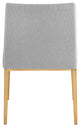 Haines Polyester Fabric Dining Chair, Grey